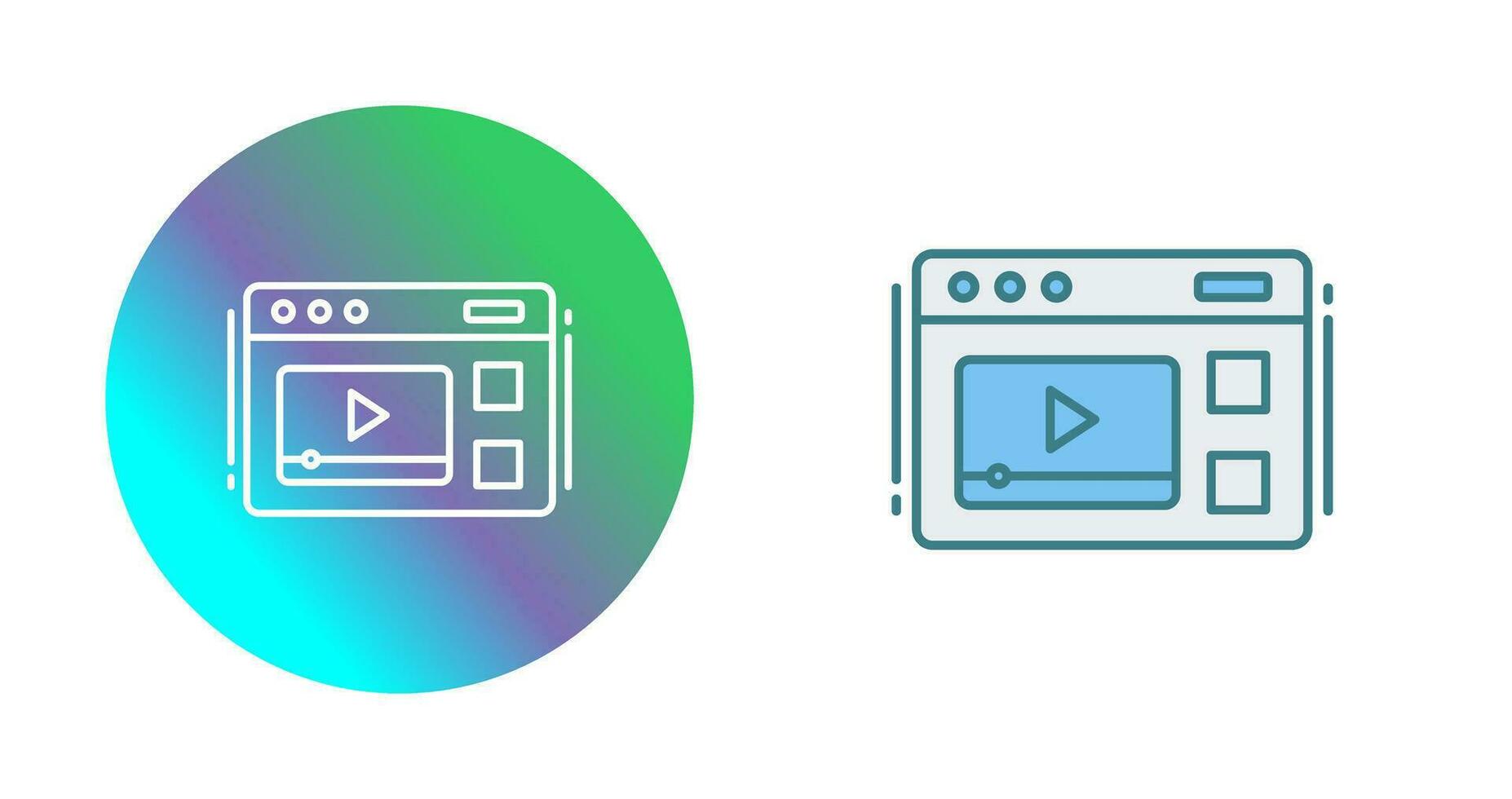 Video Vector Icon