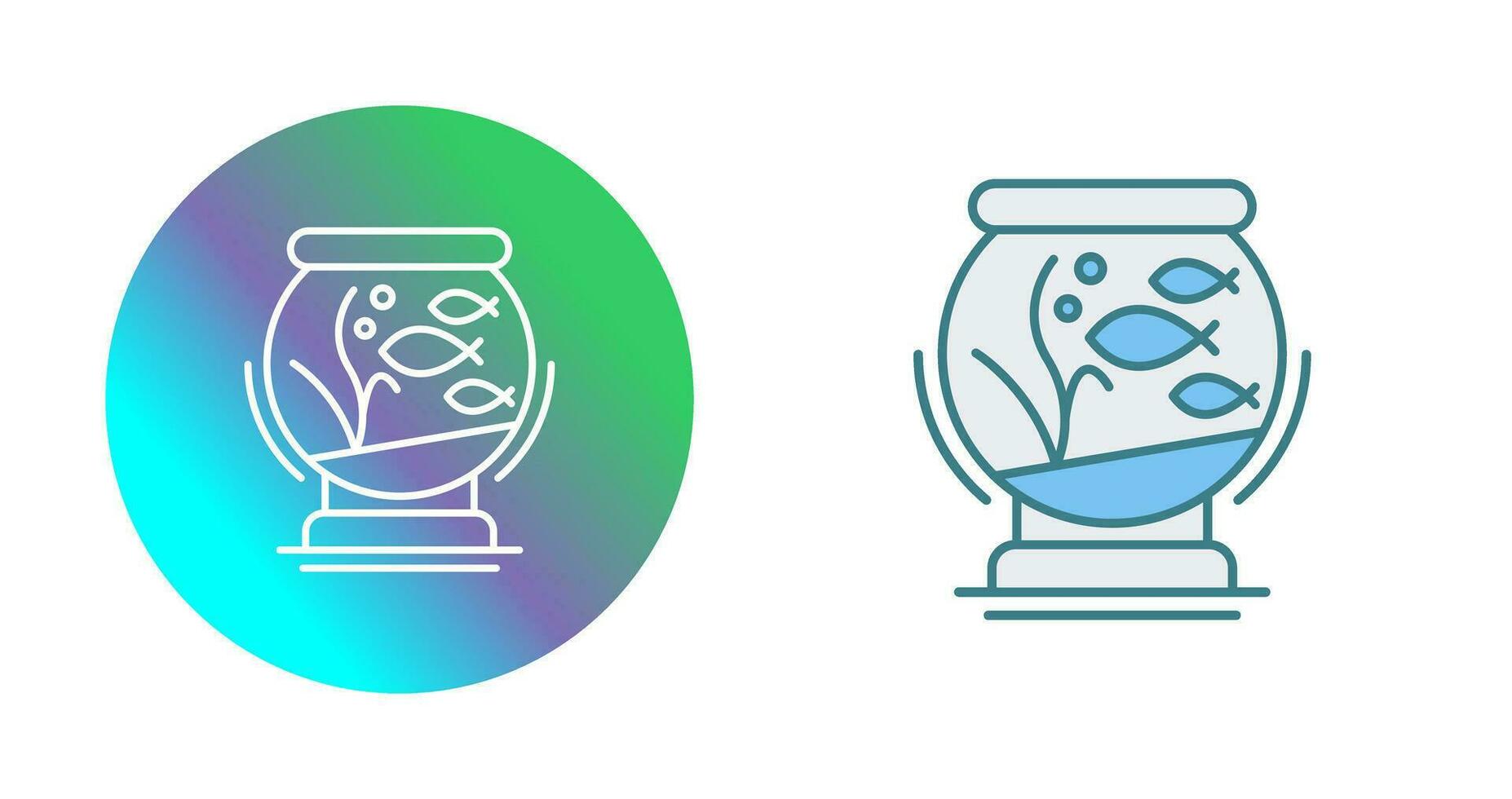 Fishbowl Vector Icon