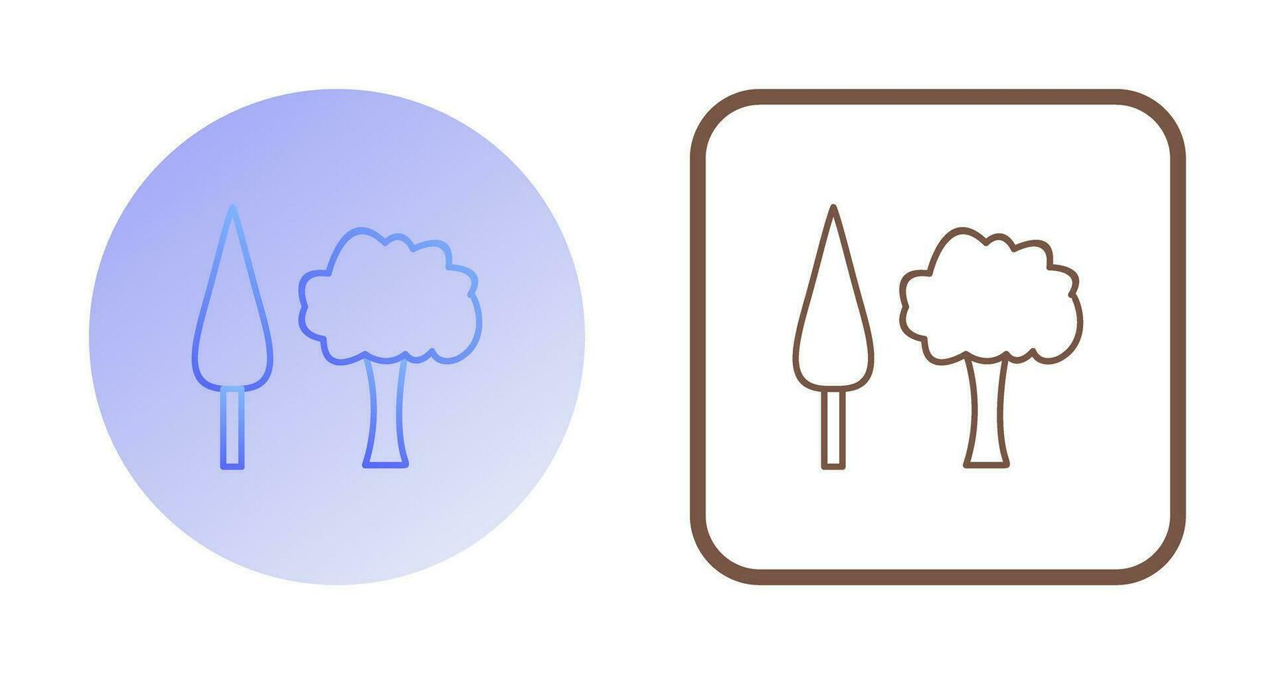 Trees Vector Icon