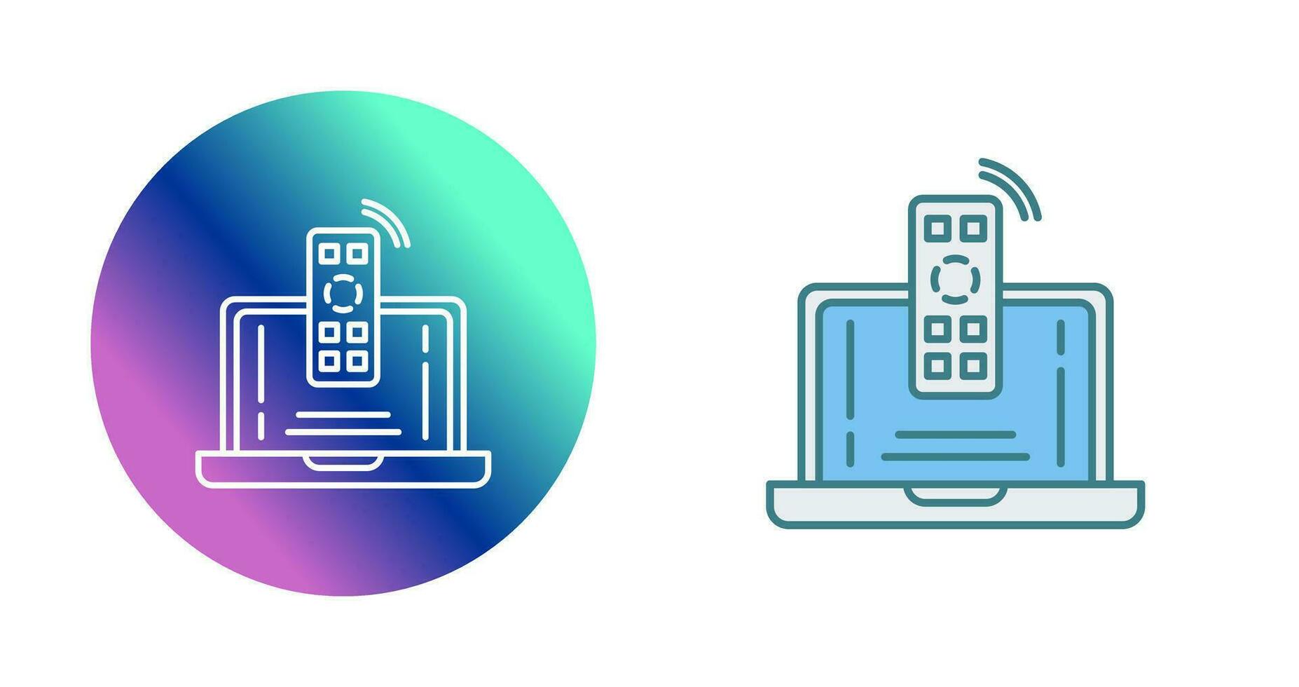 Remote Vector Icon