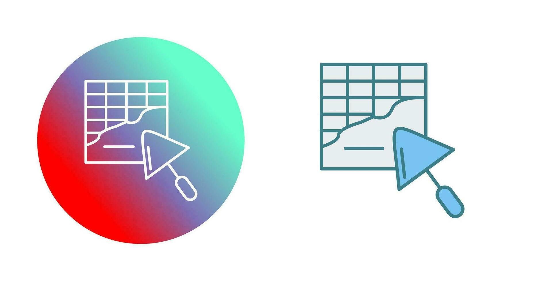 Plastering Vector Icon