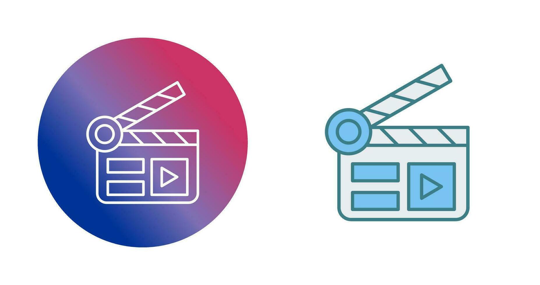 Clapper Board Vector Icon