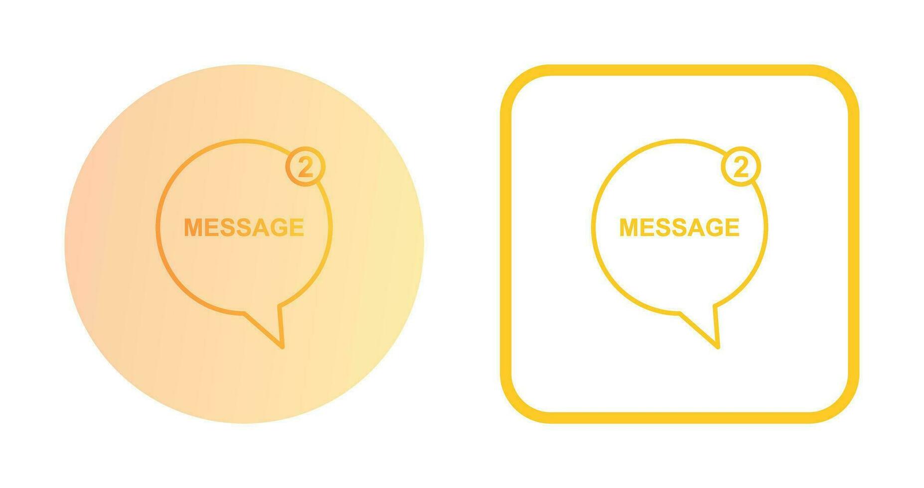 Message Bubbles Vector Icon