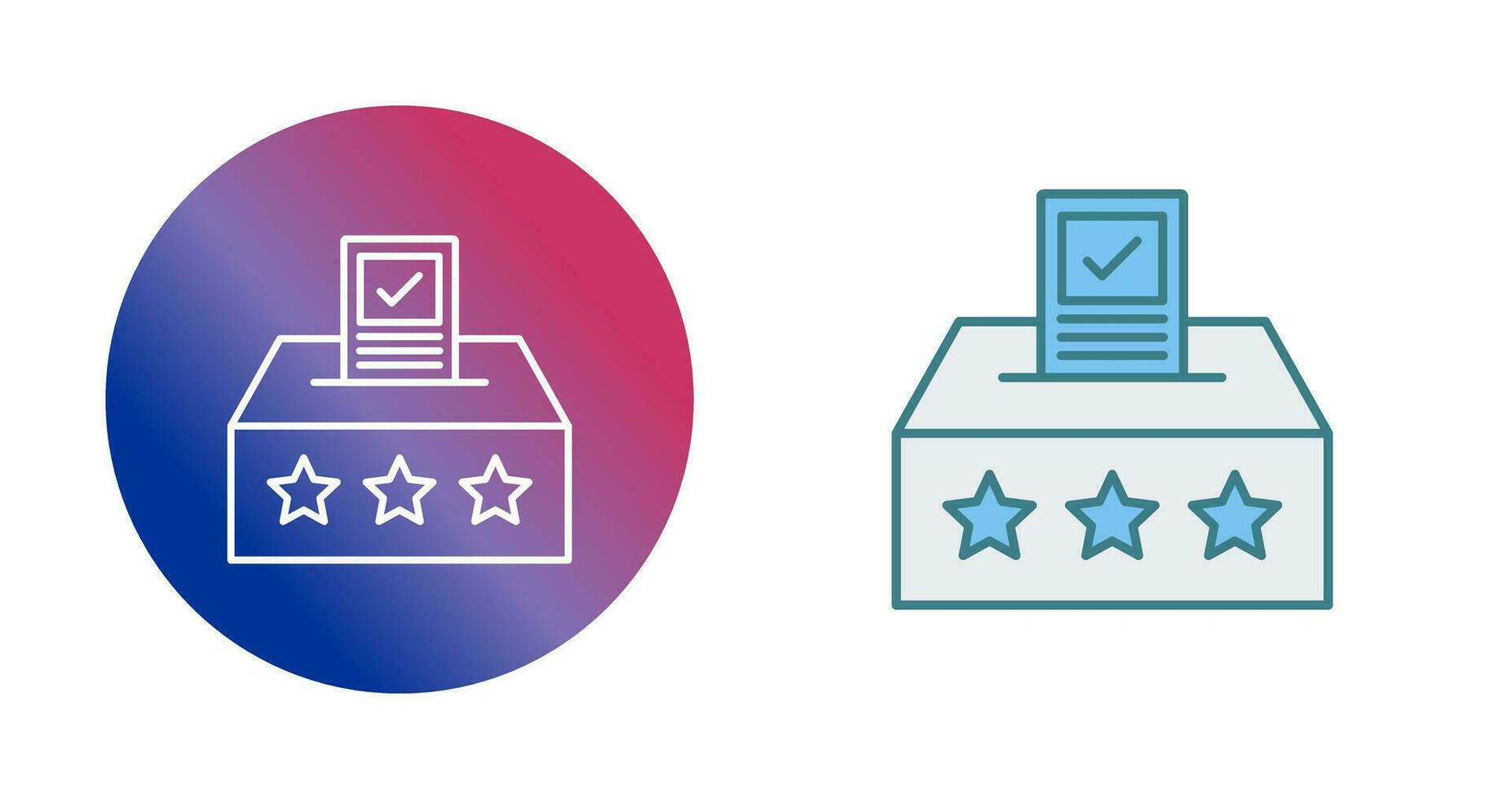 Ballot Vector Icon