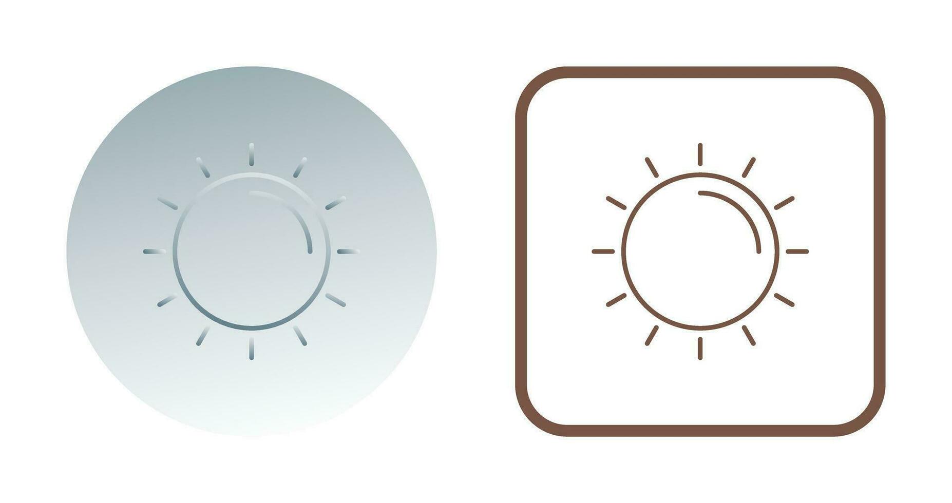 Sun Vector Icon