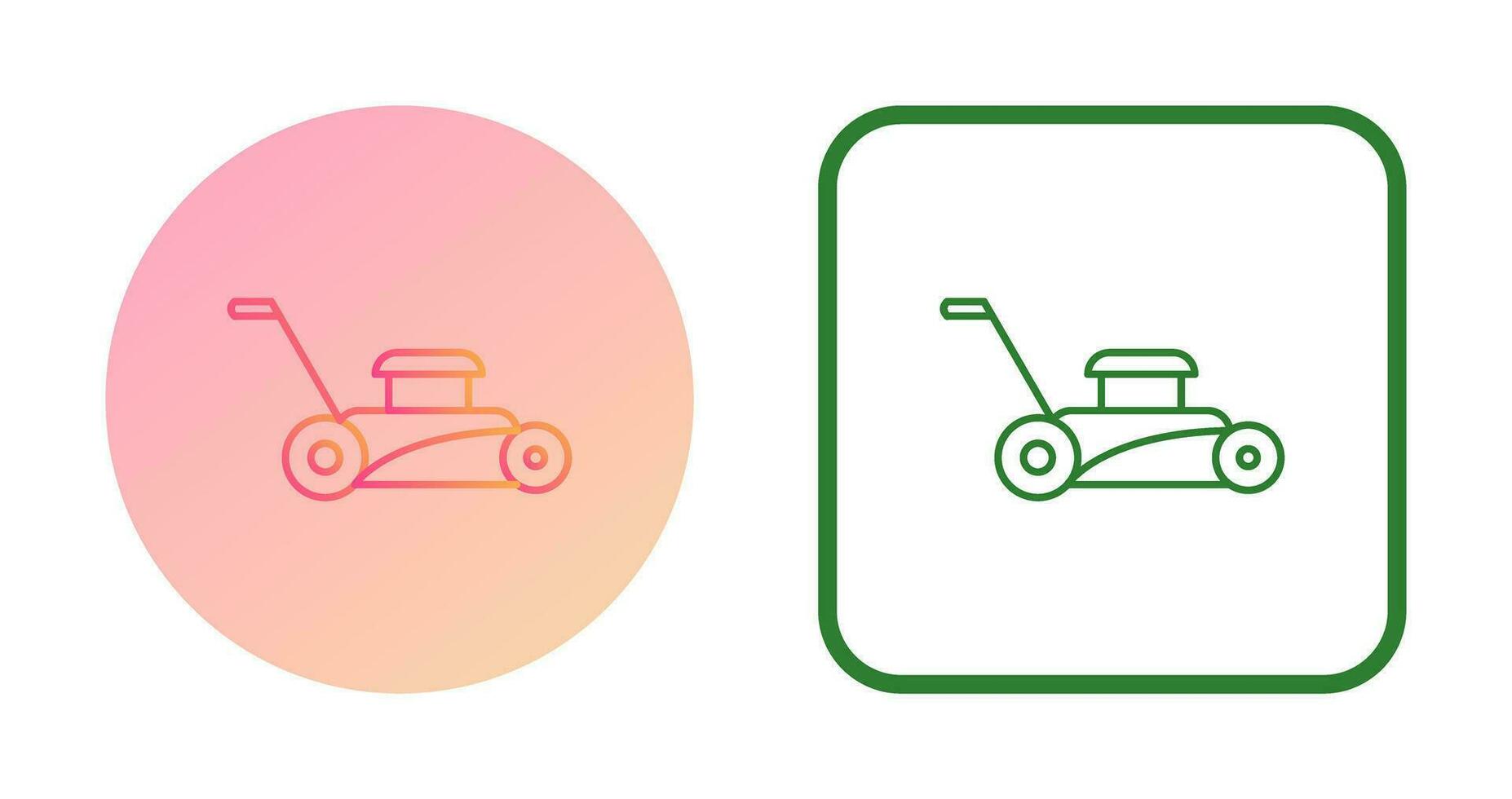 Lawn Mower Vector Icon