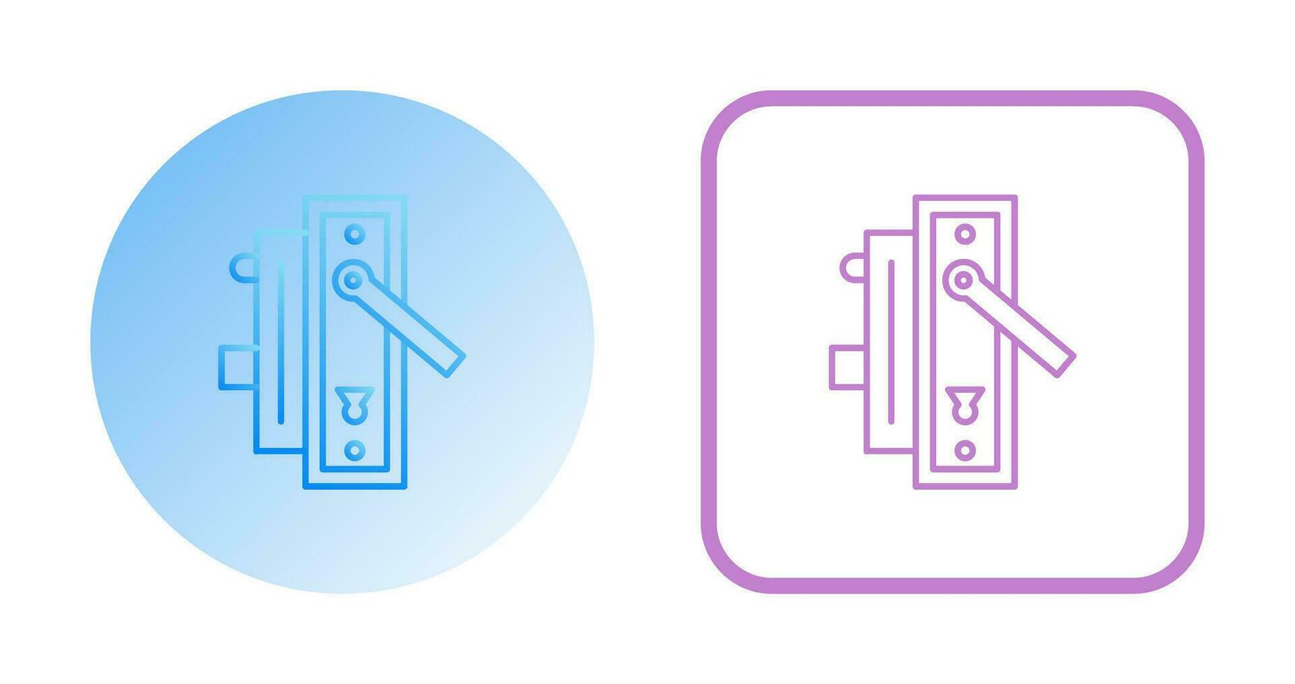 Door Handle Vector Icon