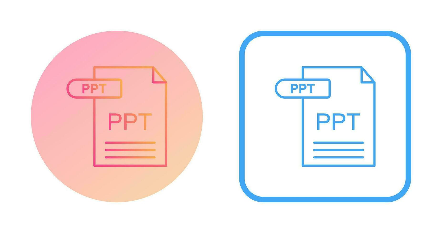 PPT Vector Icon