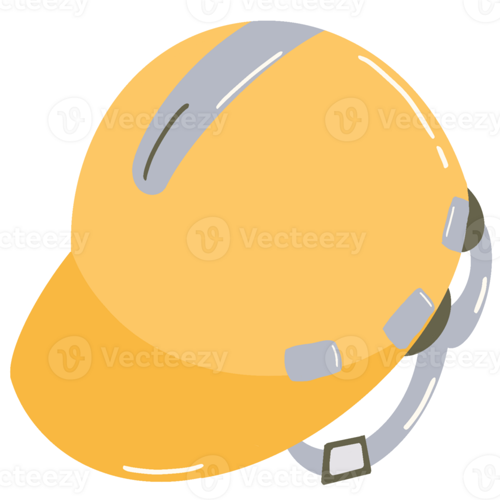 Yellow Safety Helmet Essential Construction Gear 31100461 PNG