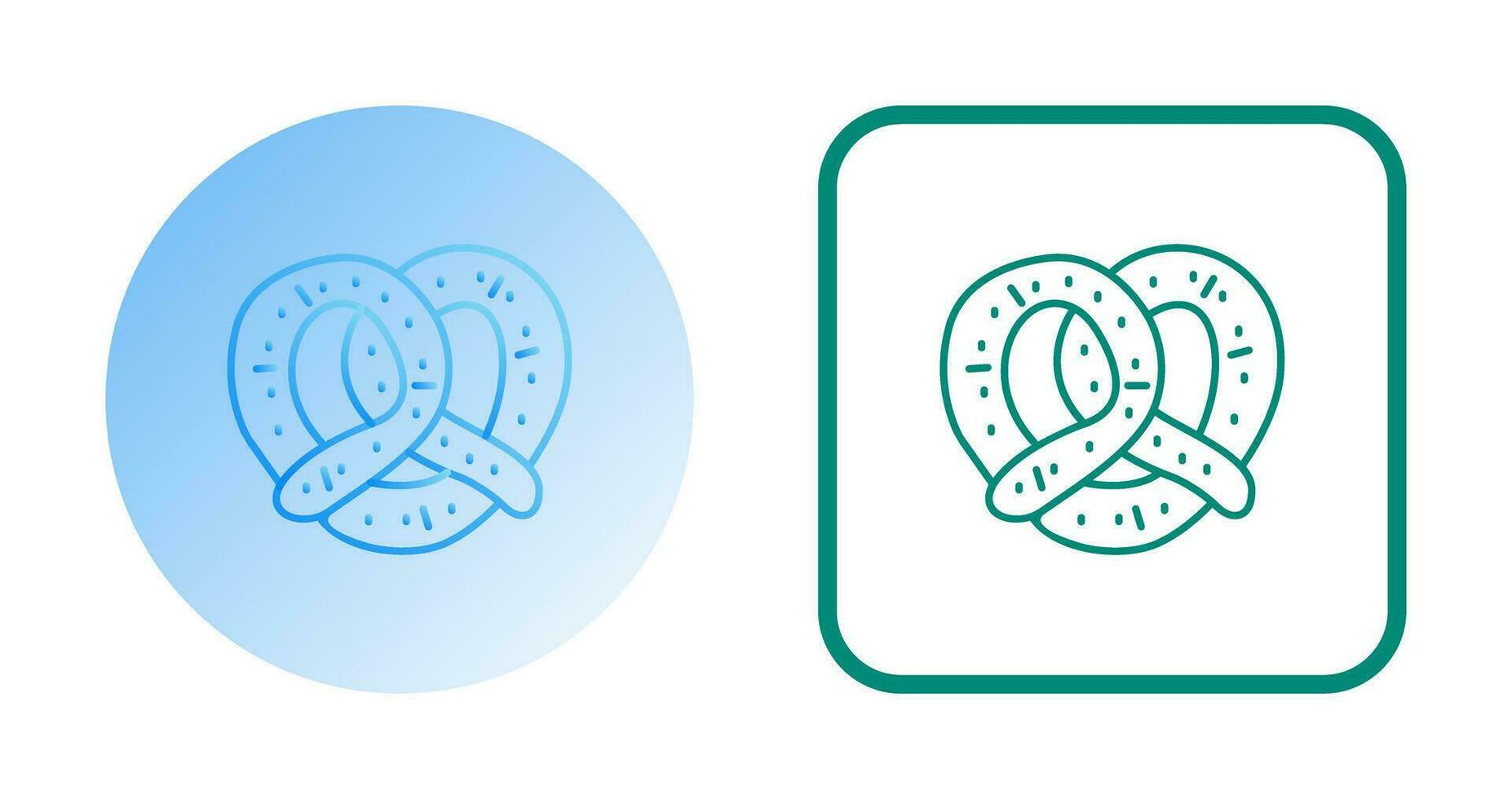 Pretzel Vector Icon