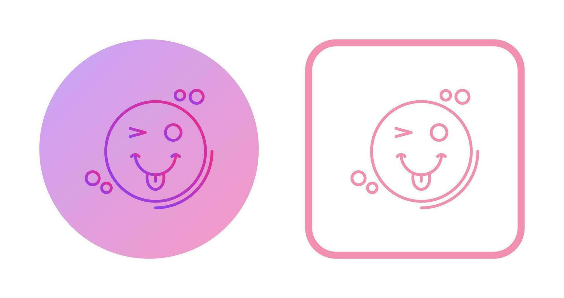 Tongue Out Vector Icon