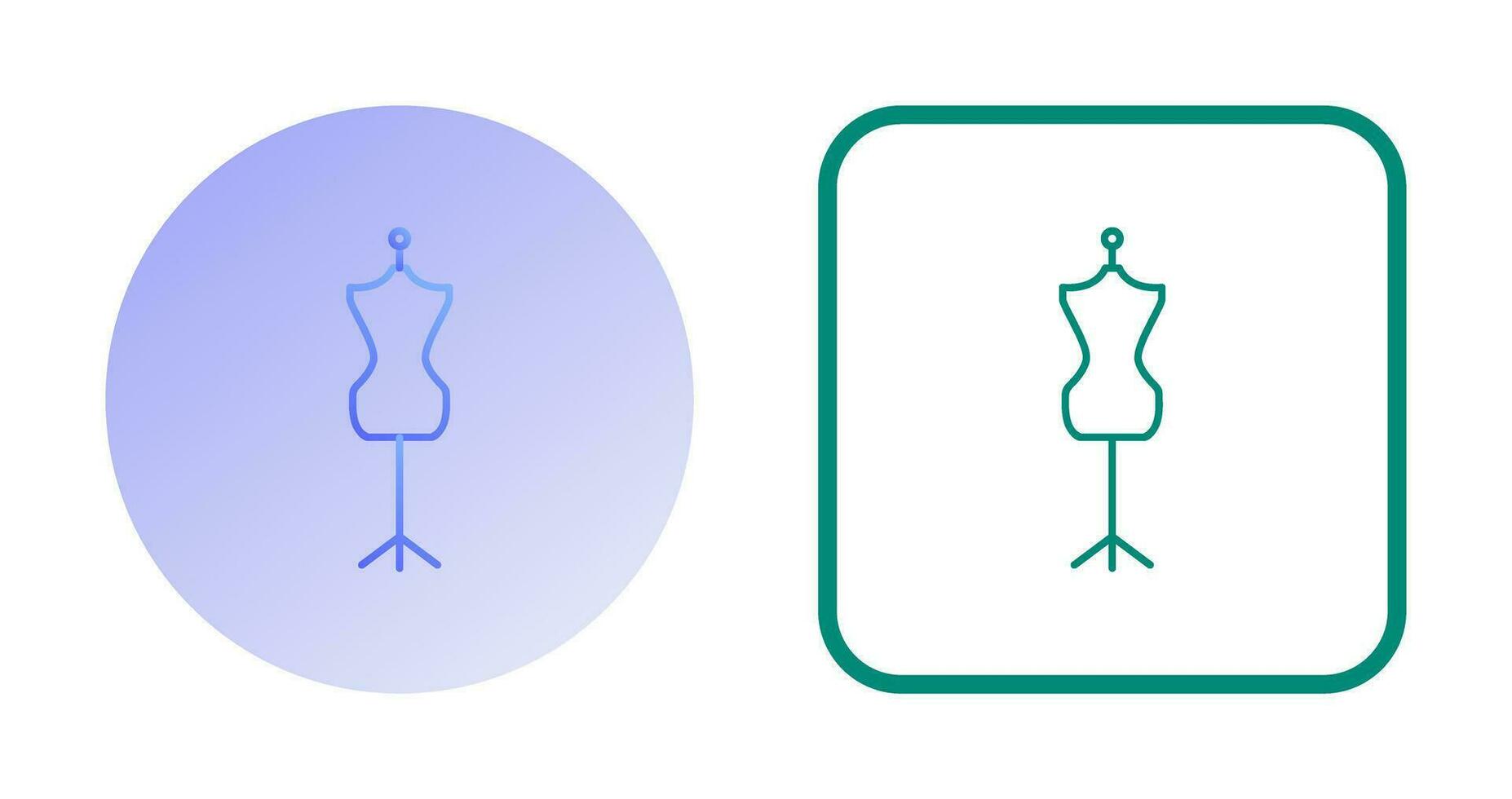 Dress Holder Vector Icon