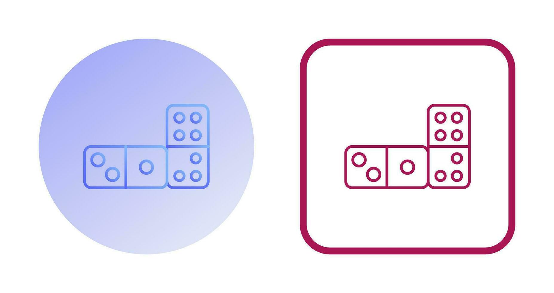 Domino Vector Icon