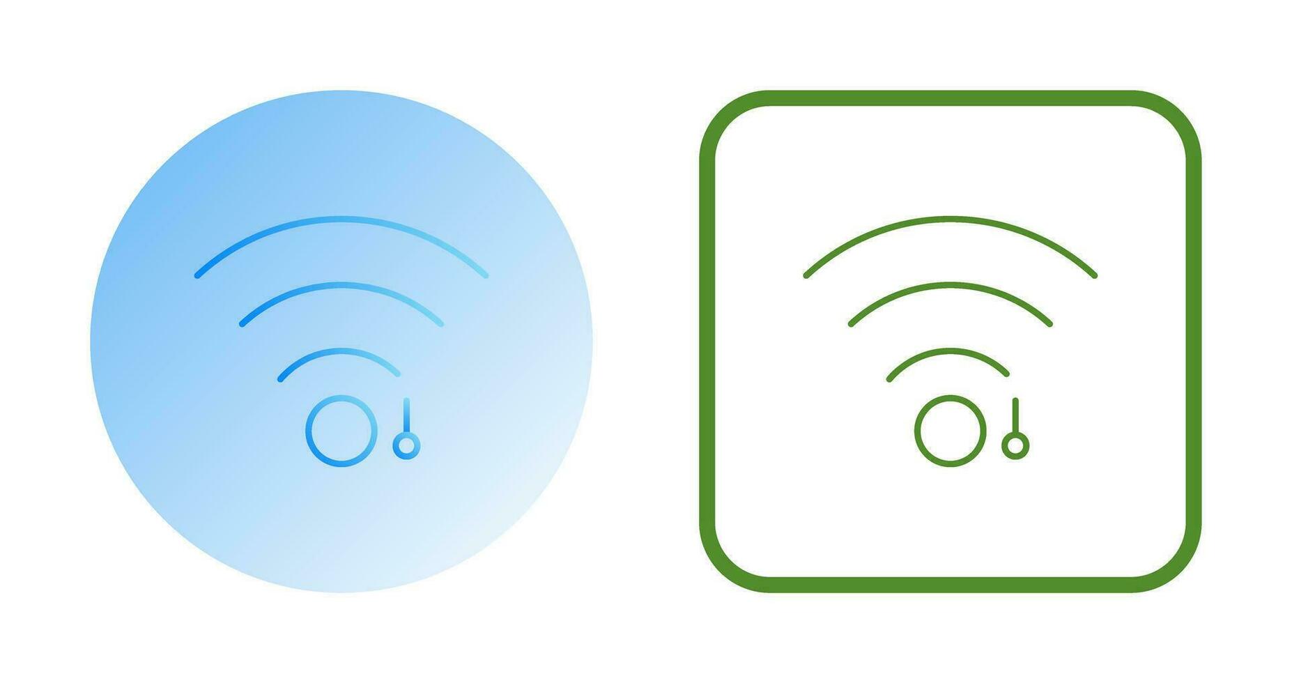 Unique WiFi Sign Vector Icon