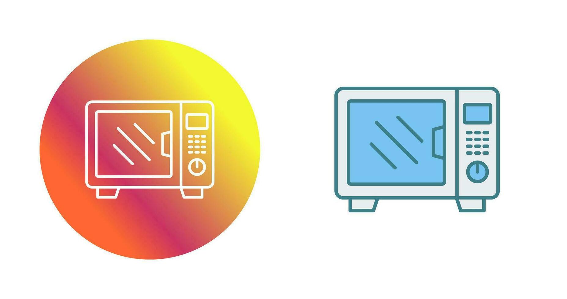 Microwave Vector Icon