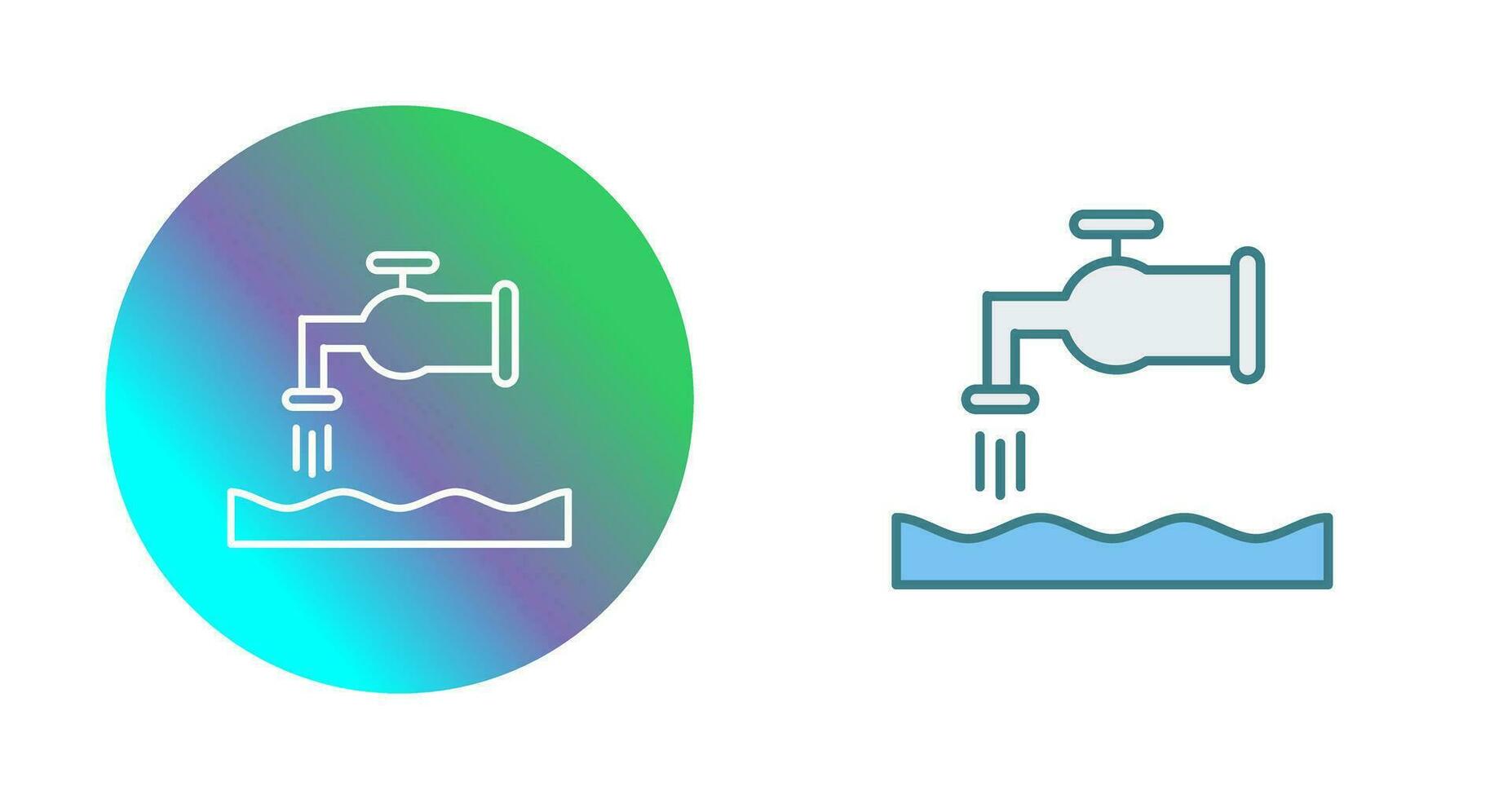 Water House Vector Icon