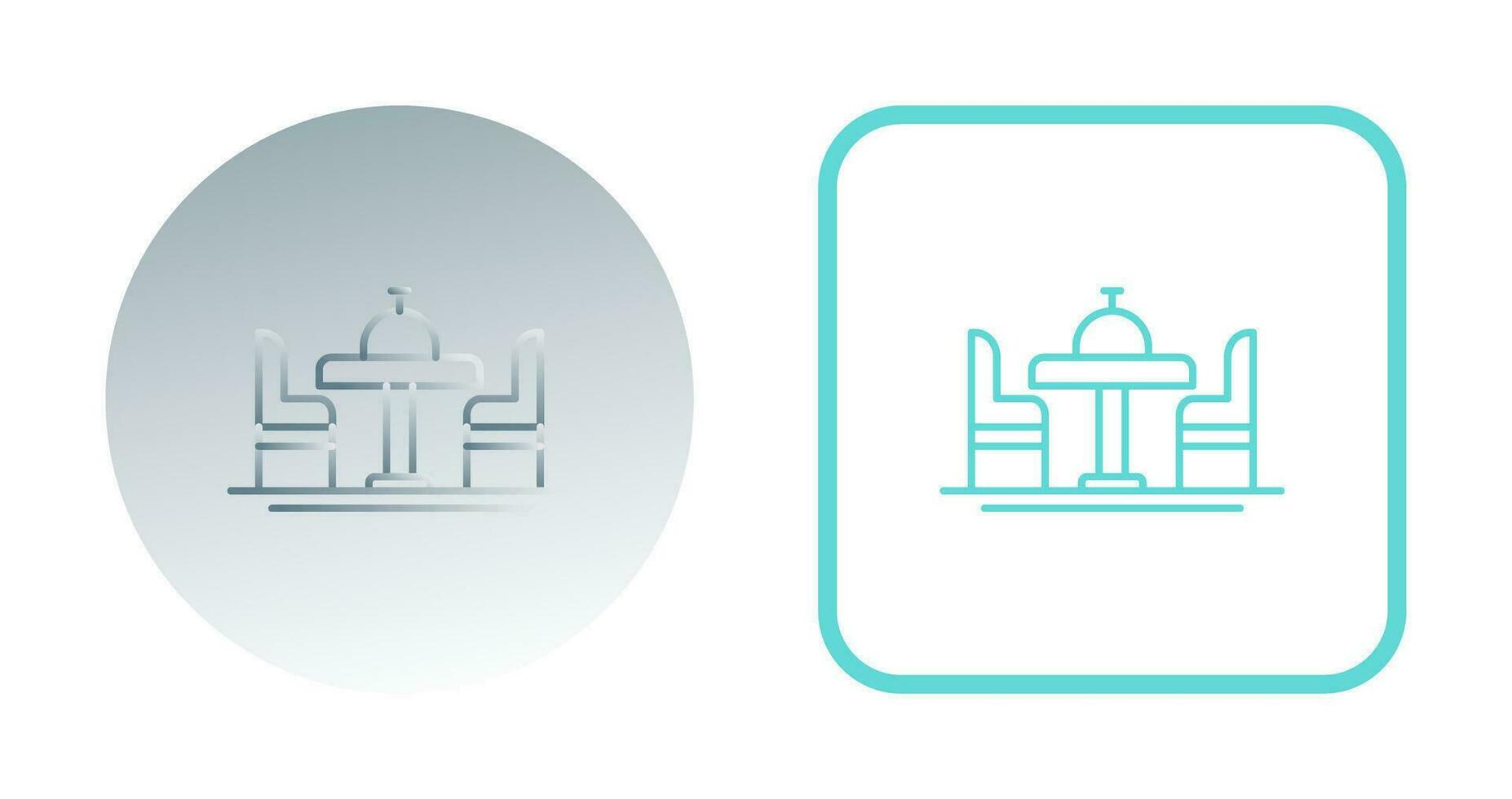 Dinning Table Vector Icon