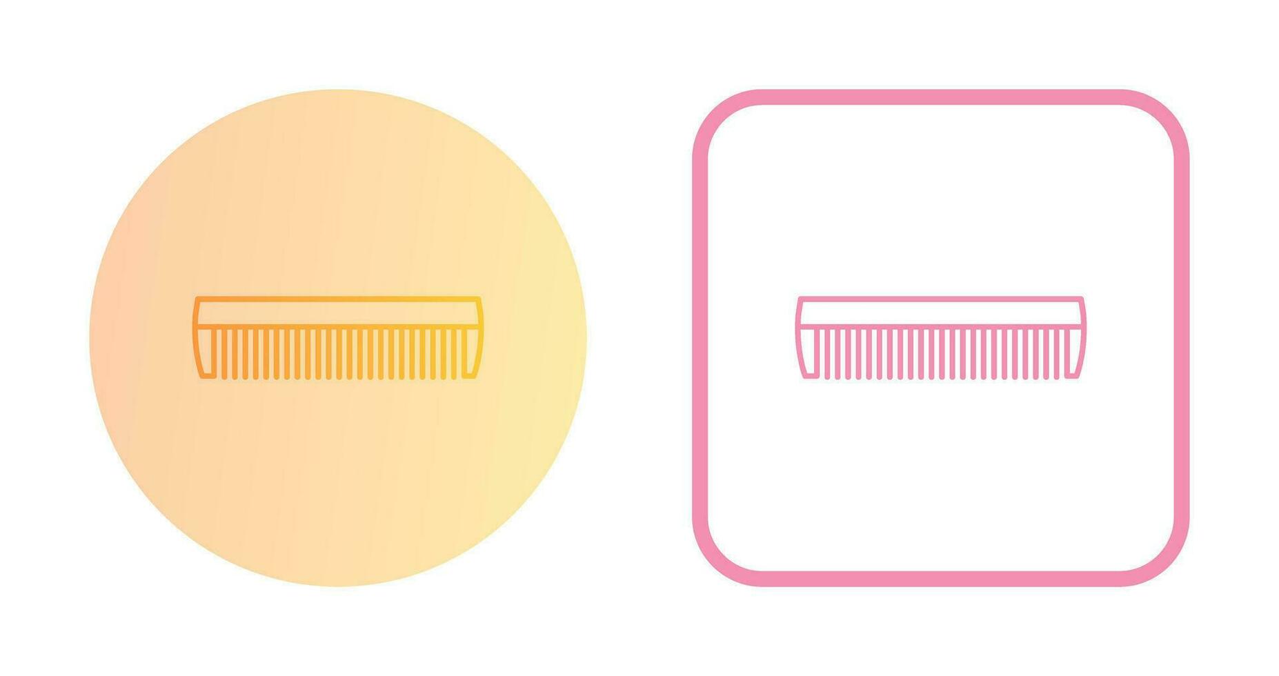 Comb Vector Icon