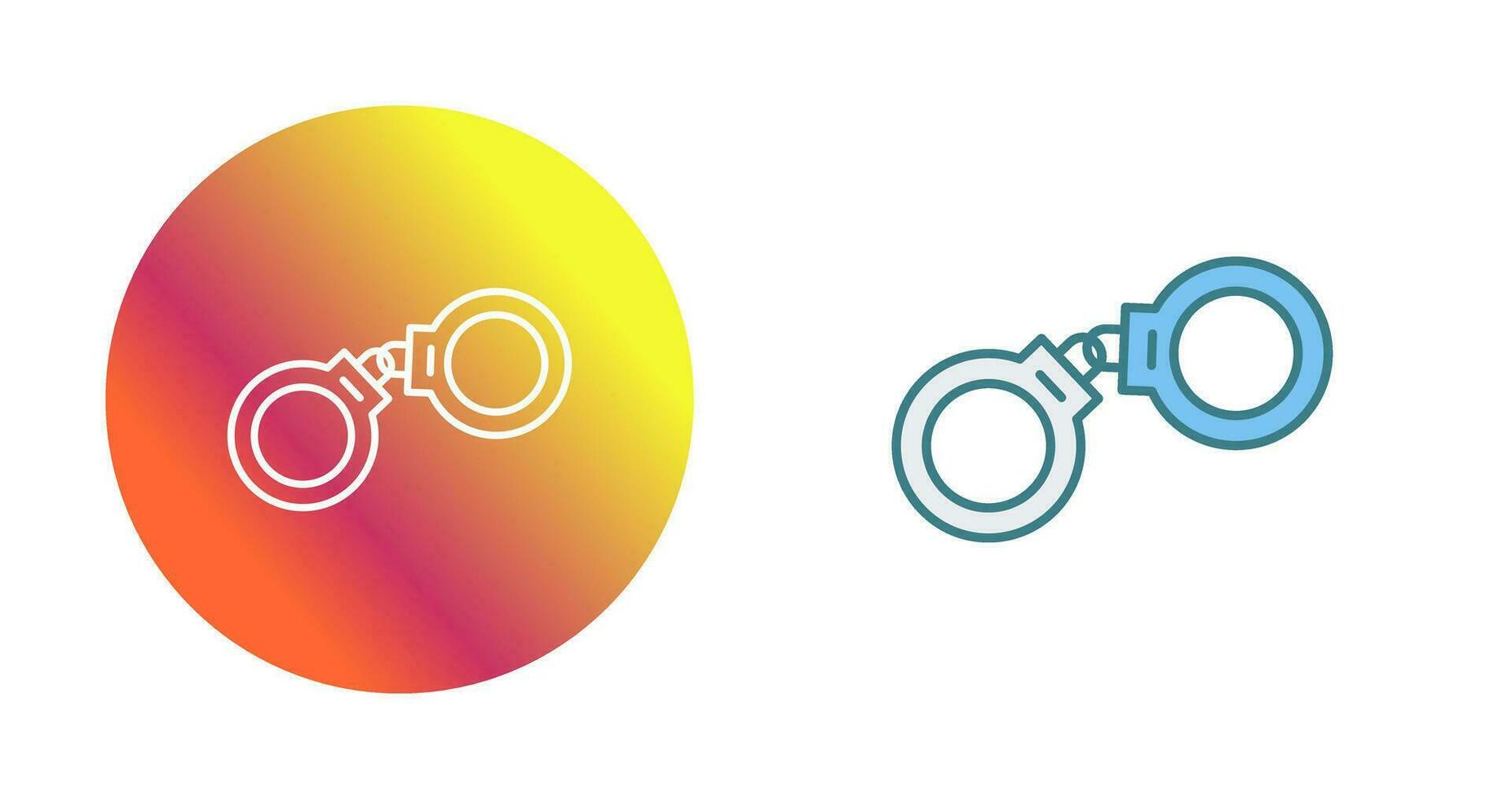 Handcuffs Vector Icon