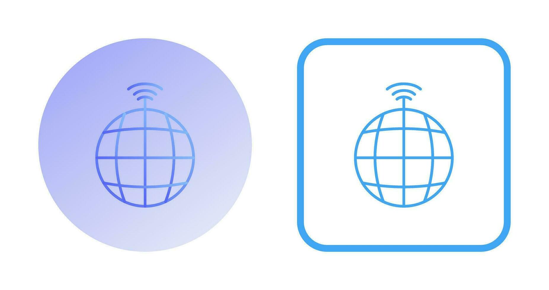 Global Signals Vector Icon