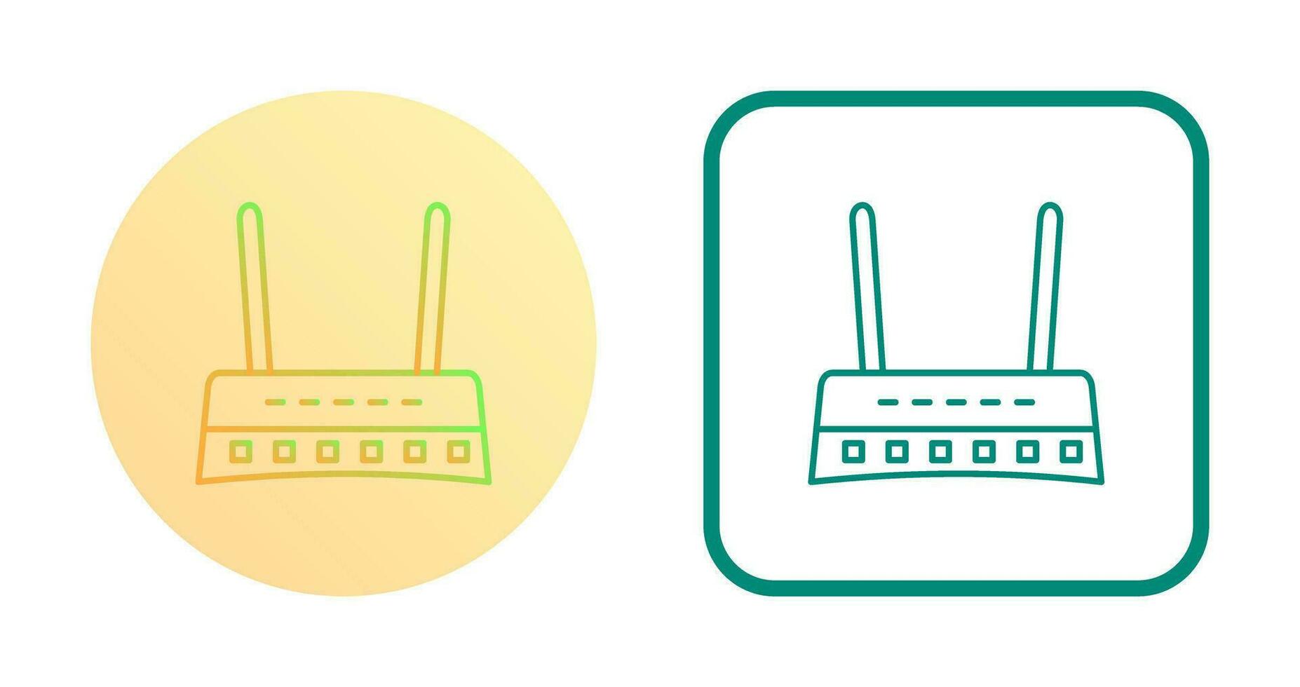 Router Vector Icon