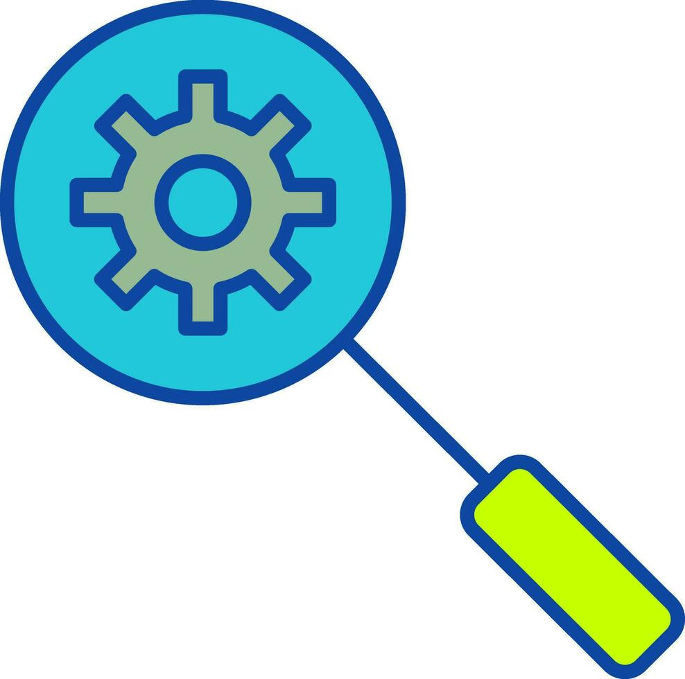 Unique Search Engine Optimizati Vector Icon