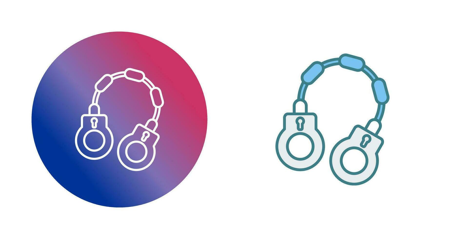 Handcuff Vector Icon