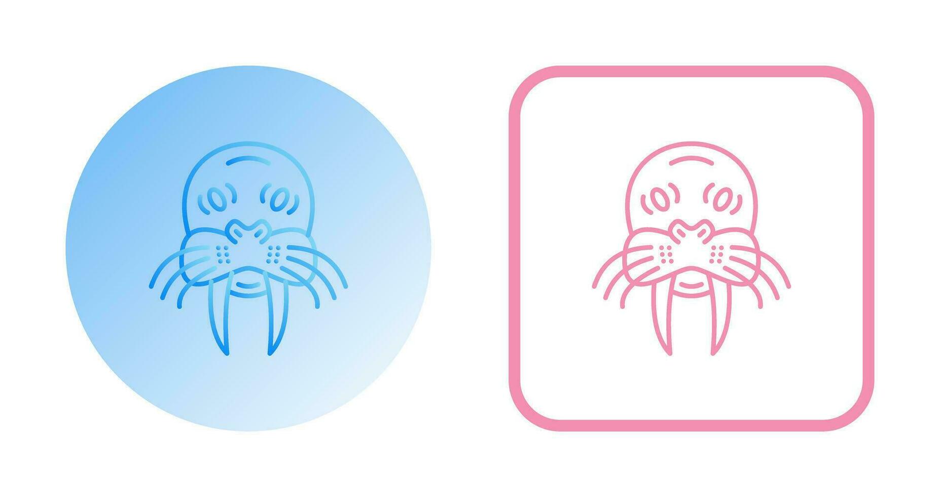 Walrus Vector Icon