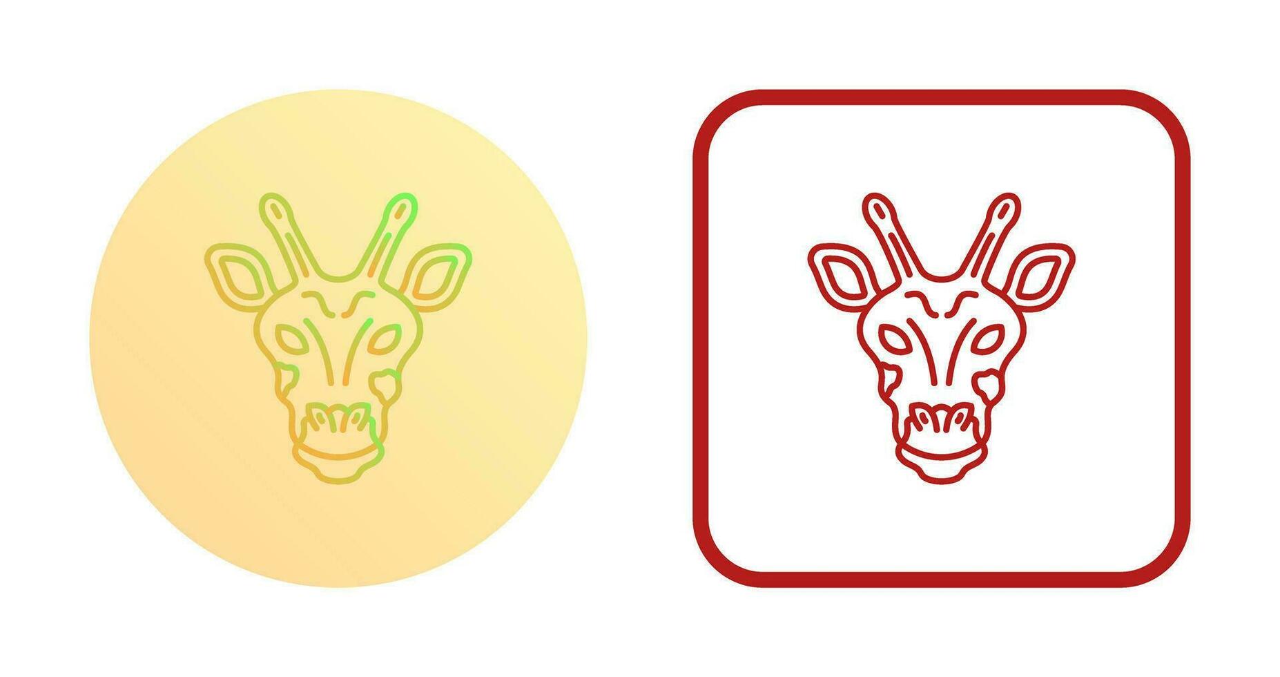 Giraffe Vector Icon