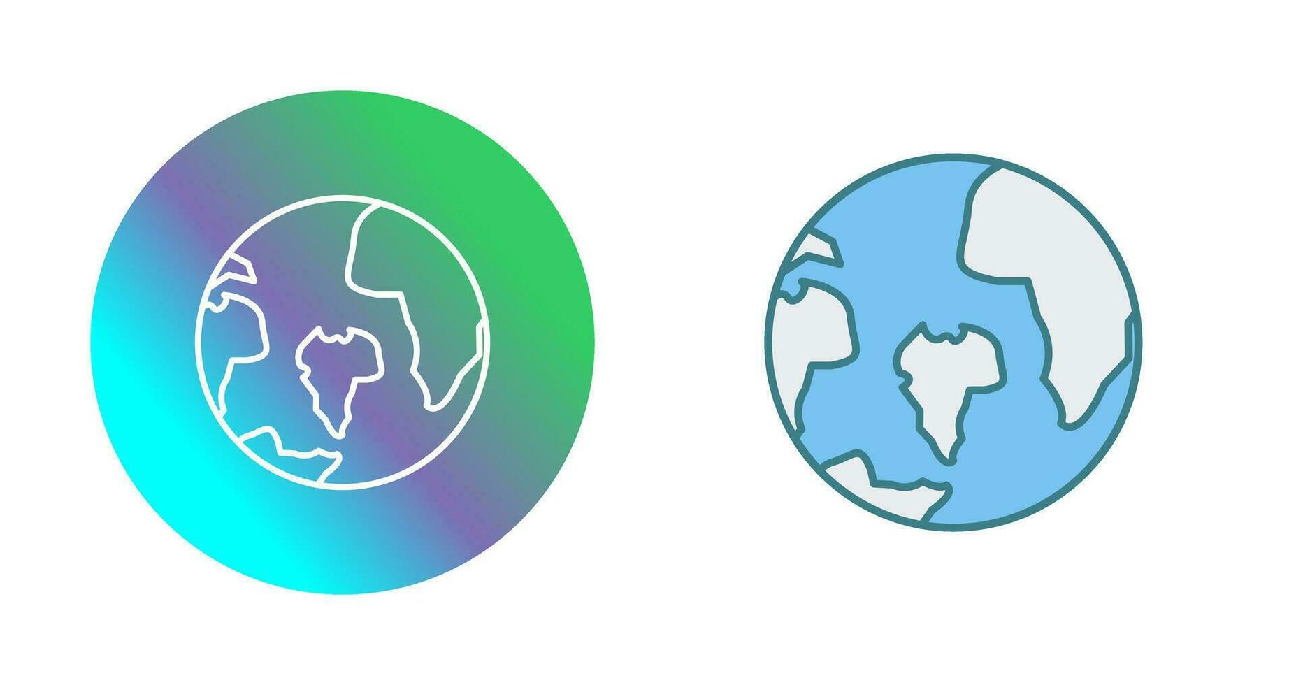 icono de vector de mundo