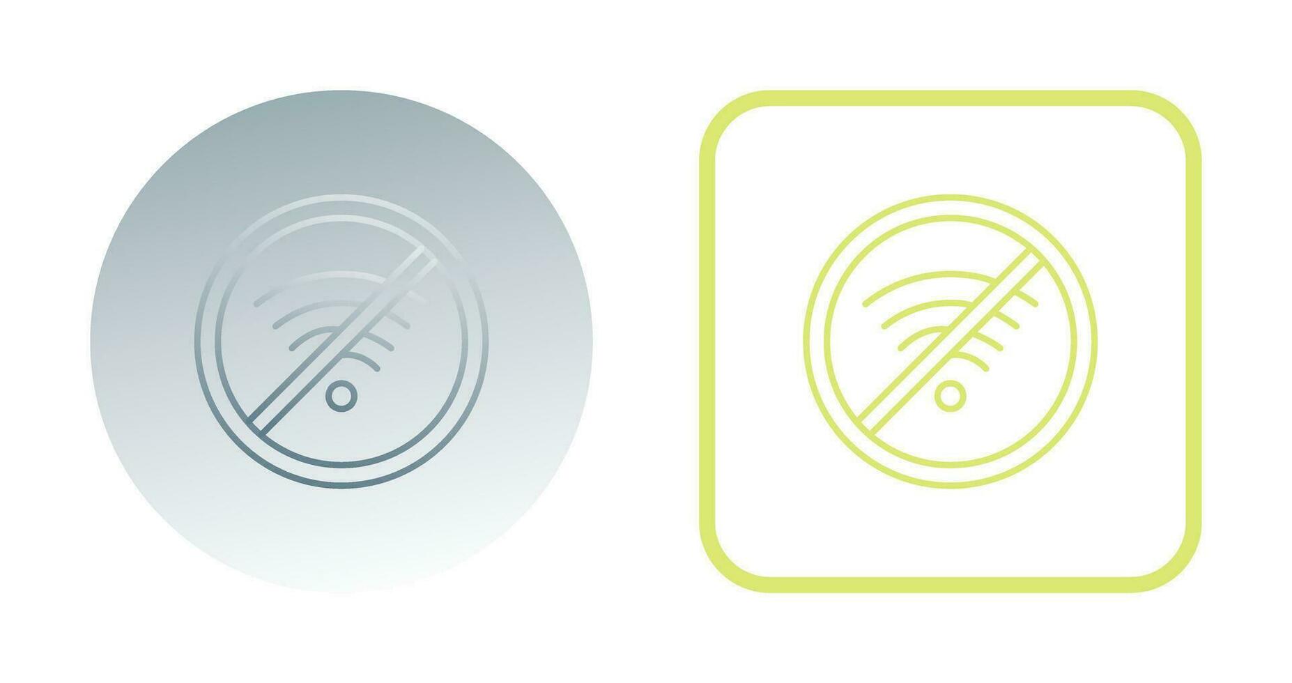 No Wifi Vector Icon