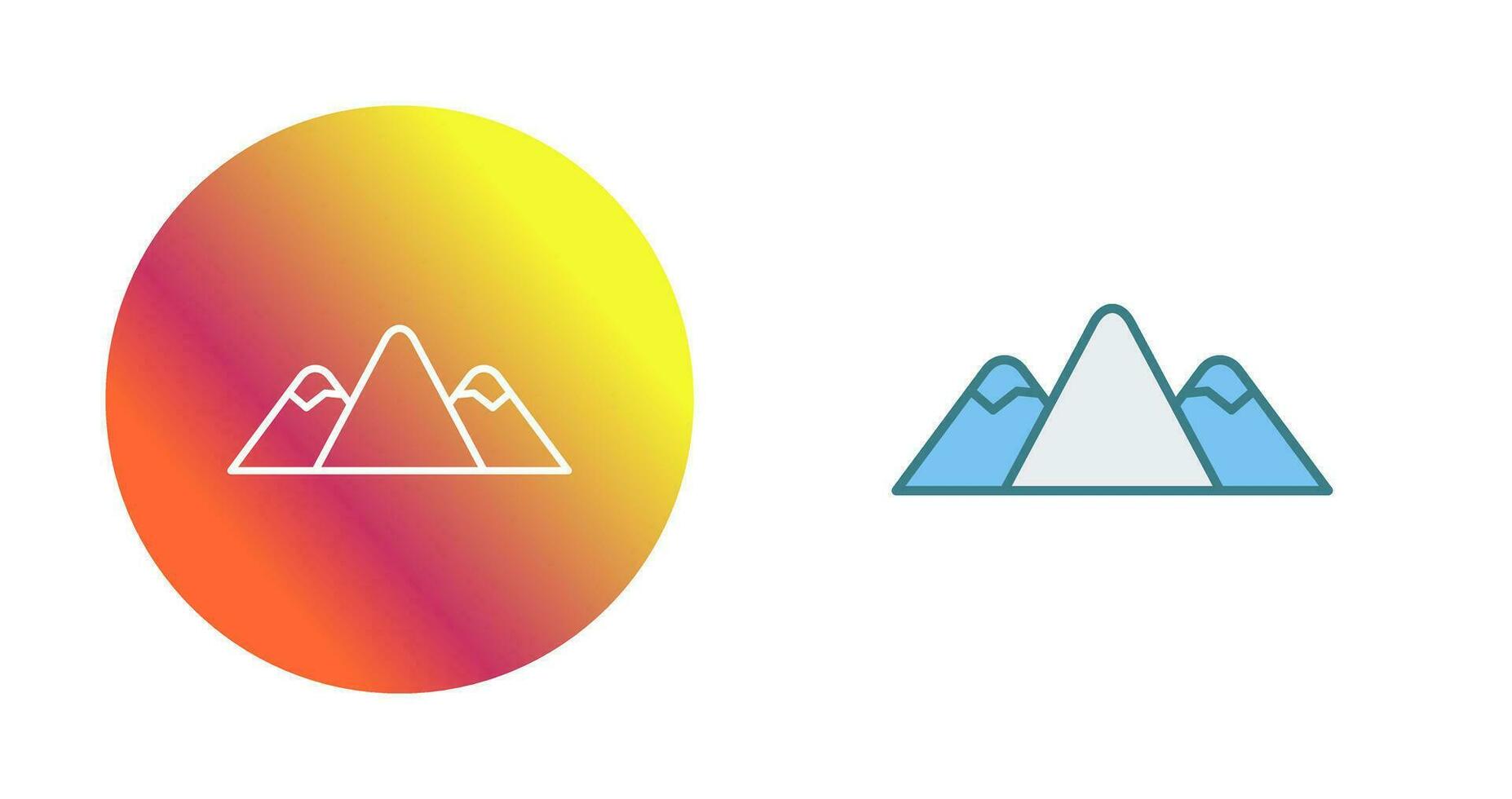 Mountain Vector Icon