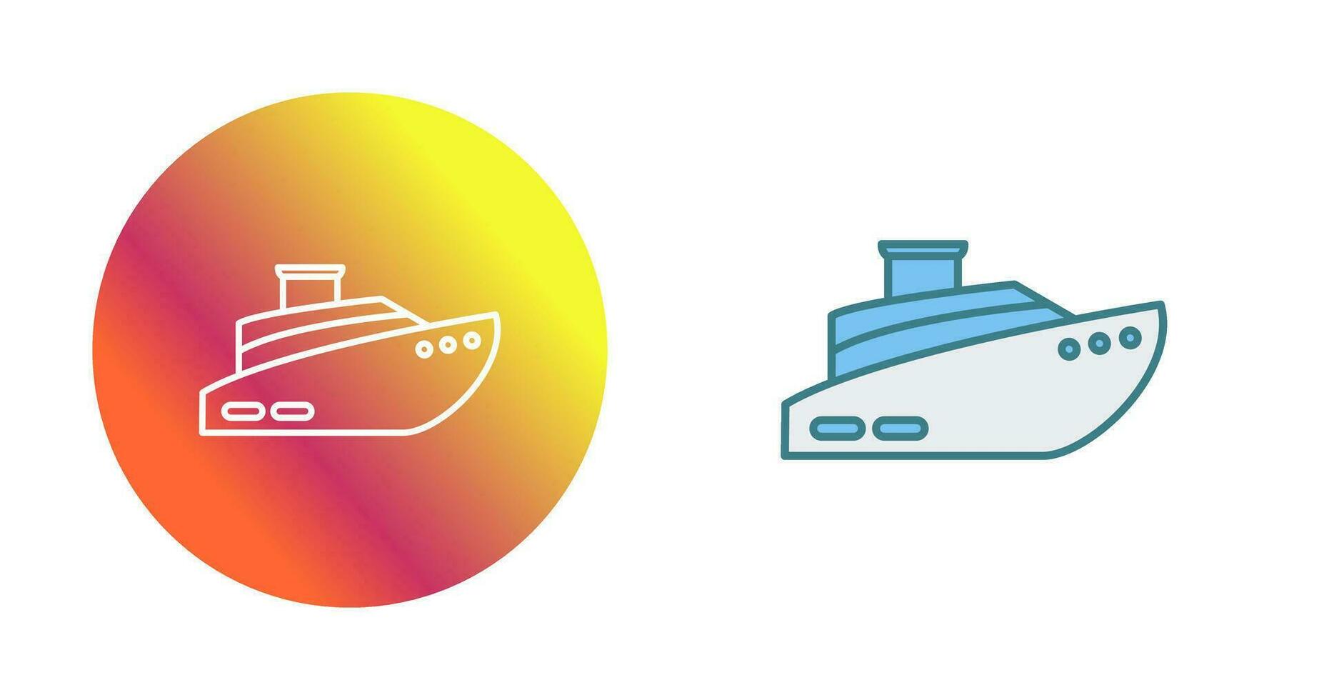 Ship Vector Icon