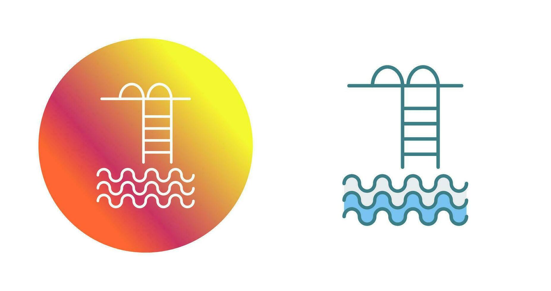 Swiming pool Vector Icon