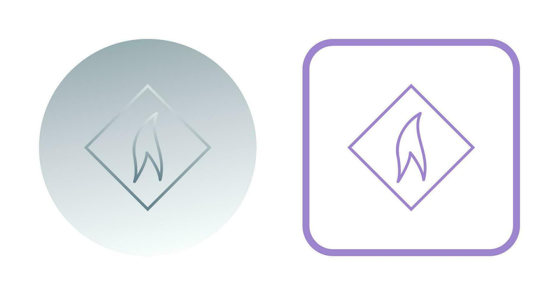 Flammable Material Vector Icon
