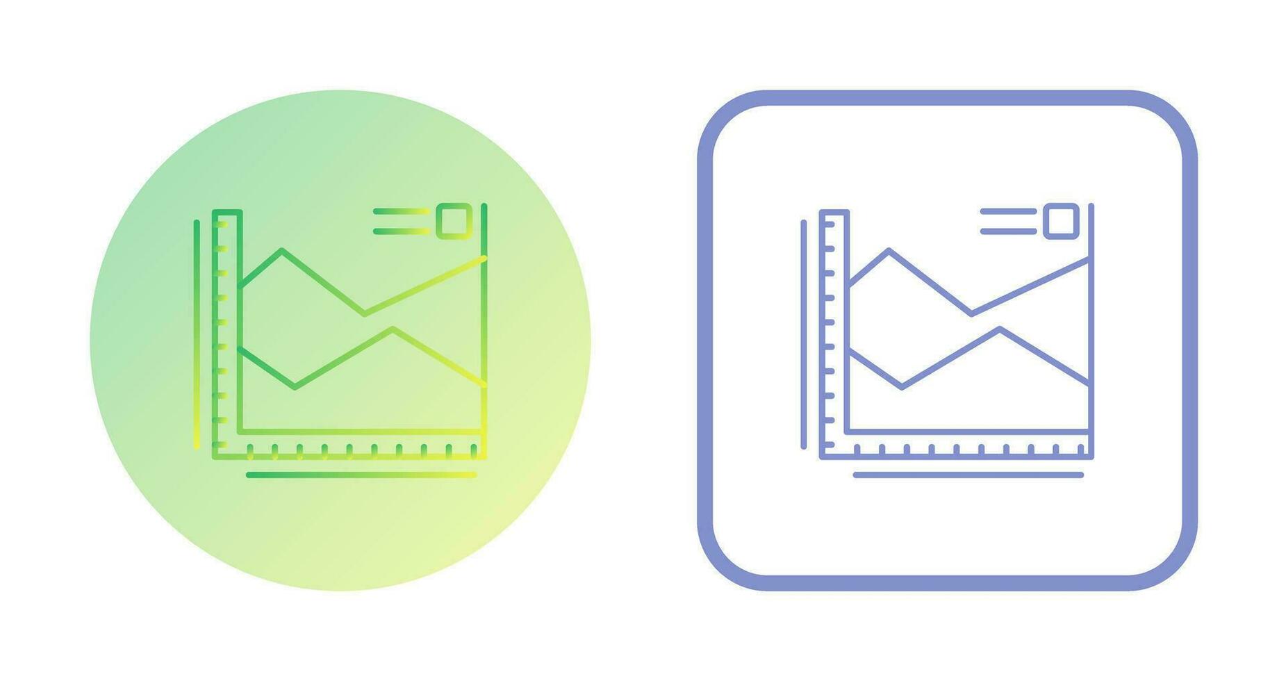 Spline Chart Vector Icon