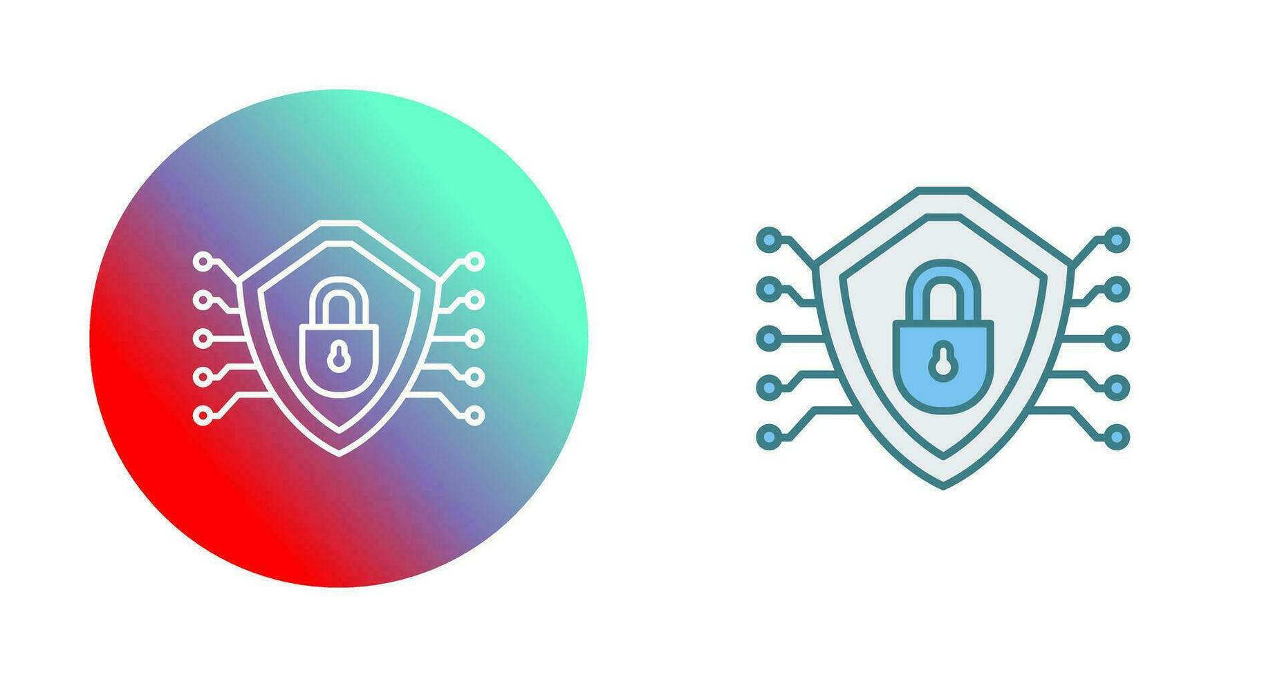 Cyber Security Vector Icon