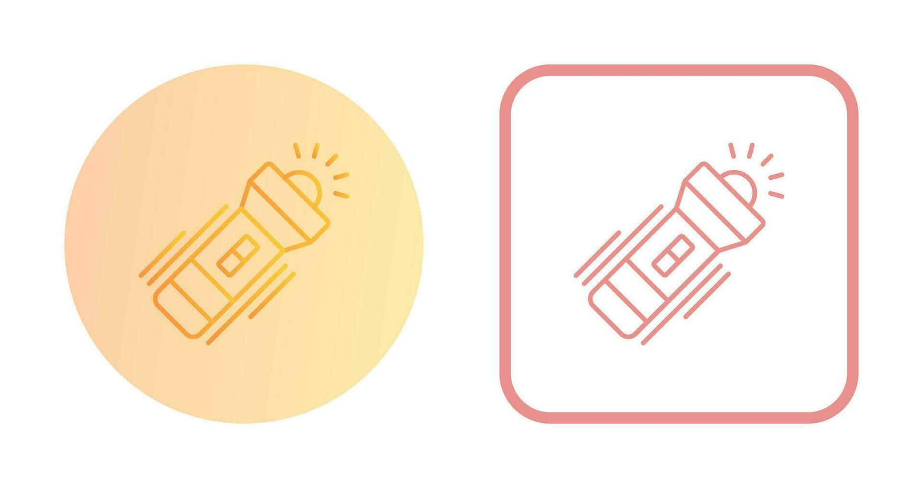 Flashlight Vector Icon