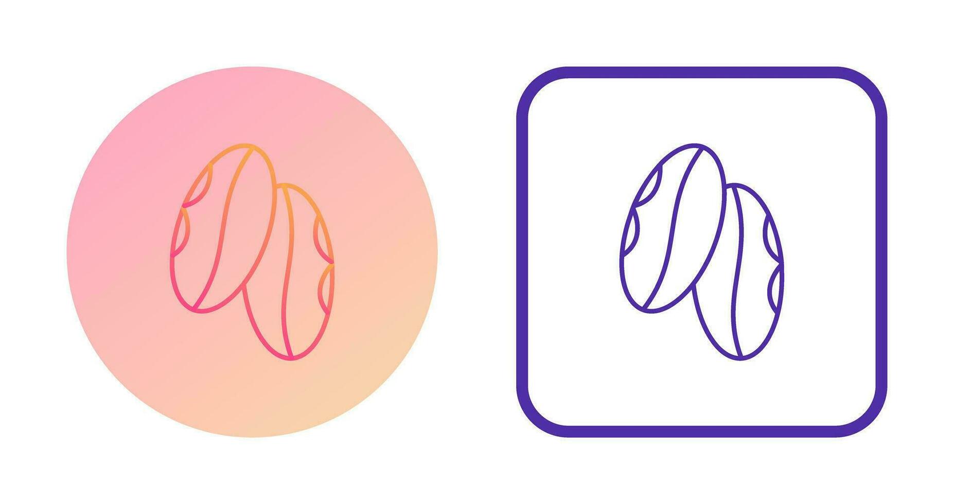 Coffee Grain Vector Icon