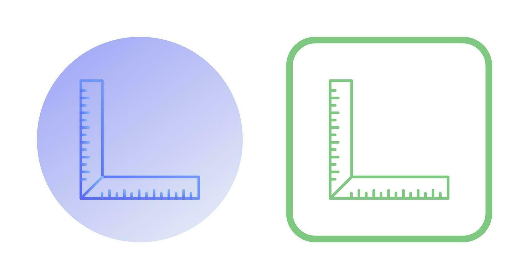 square Ruler Vector Icon