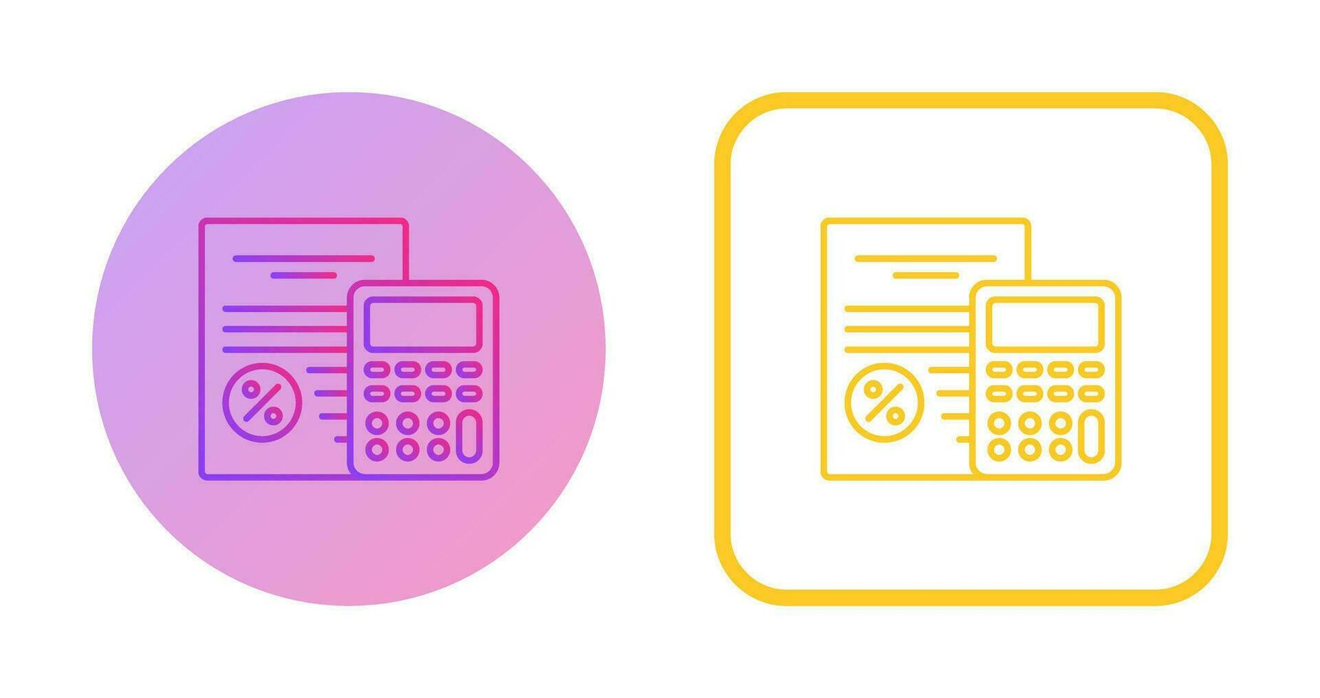 Tax Vector Icon