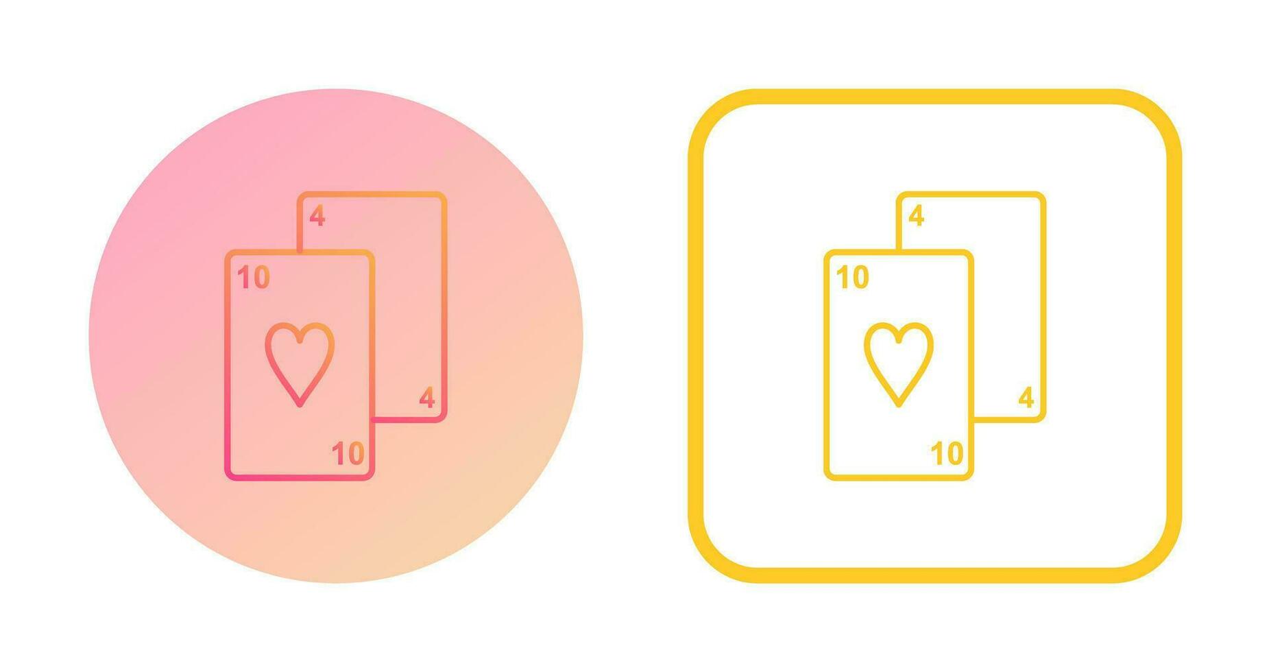 Playing Cards Vector Icon