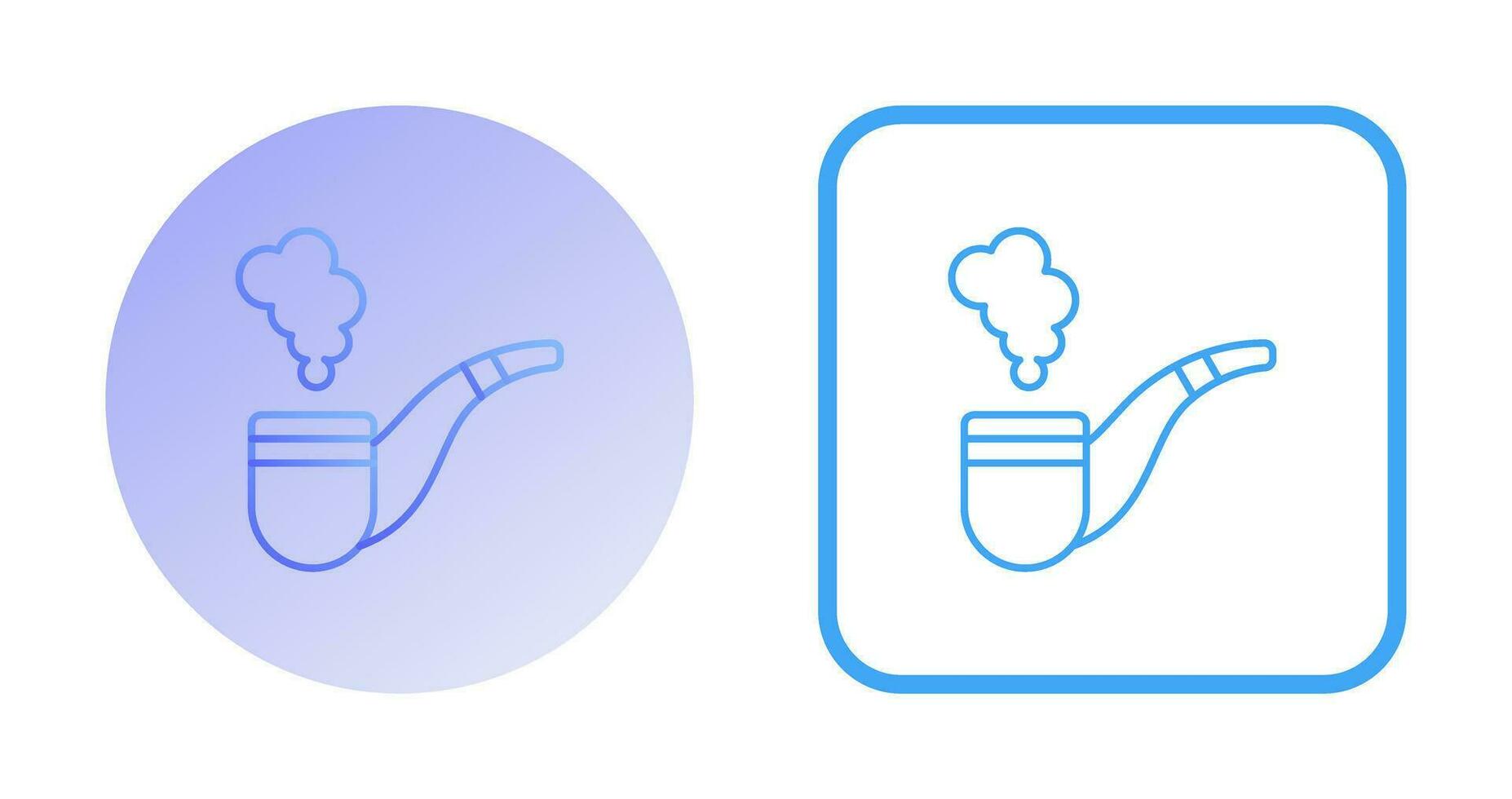 Smoke Pipe Vector Icon