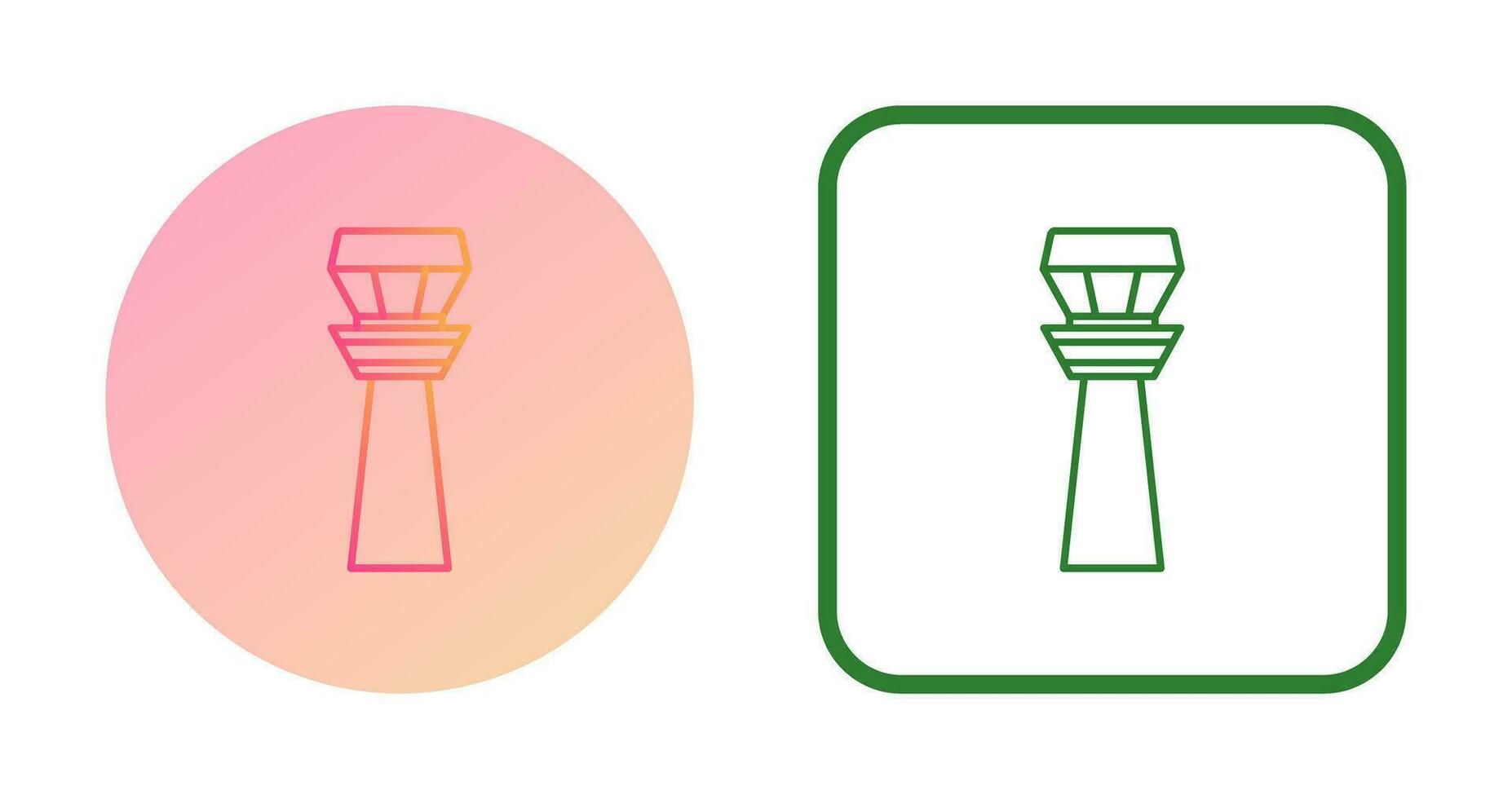 Control Tower Vector Icon