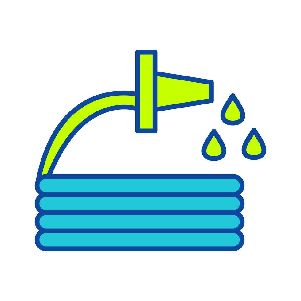 Unique Water Hose Vector Icon