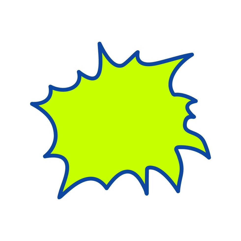 Unique Explosion Vector Icon