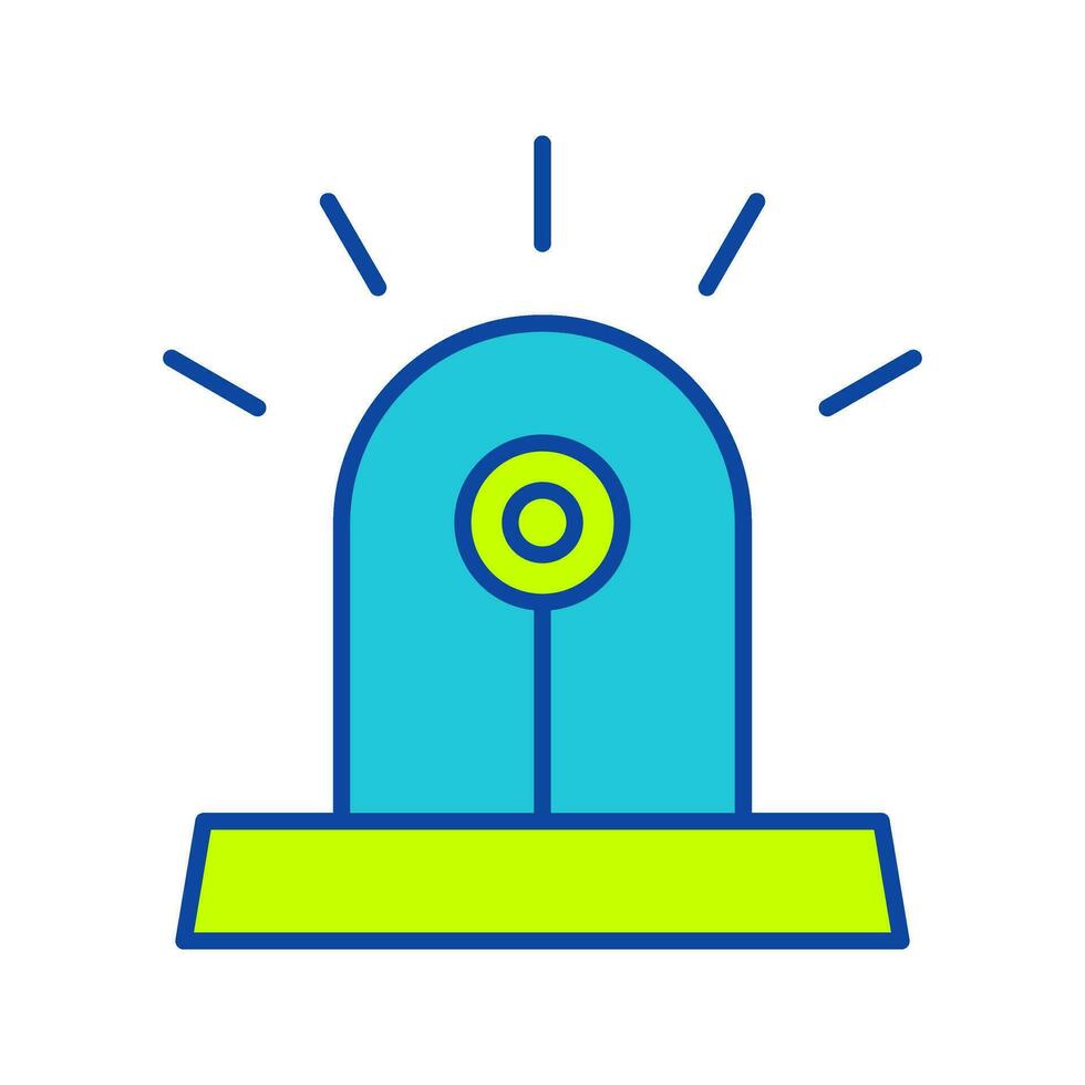 Unique Siren Vector Icon
