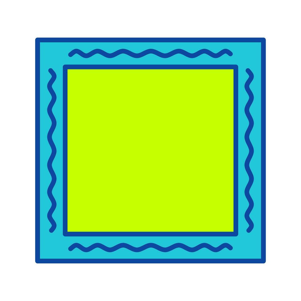 Unique Frame Vector Icon