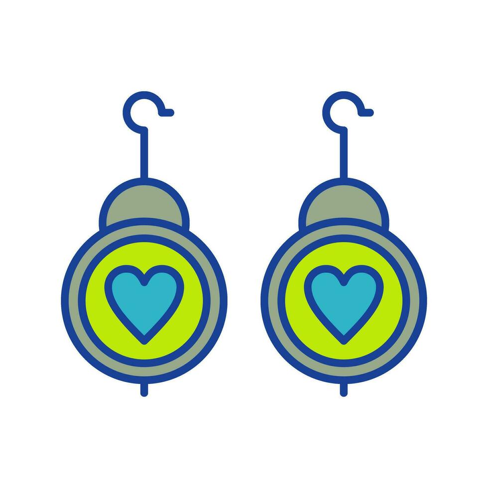 Earrings Vector Icon