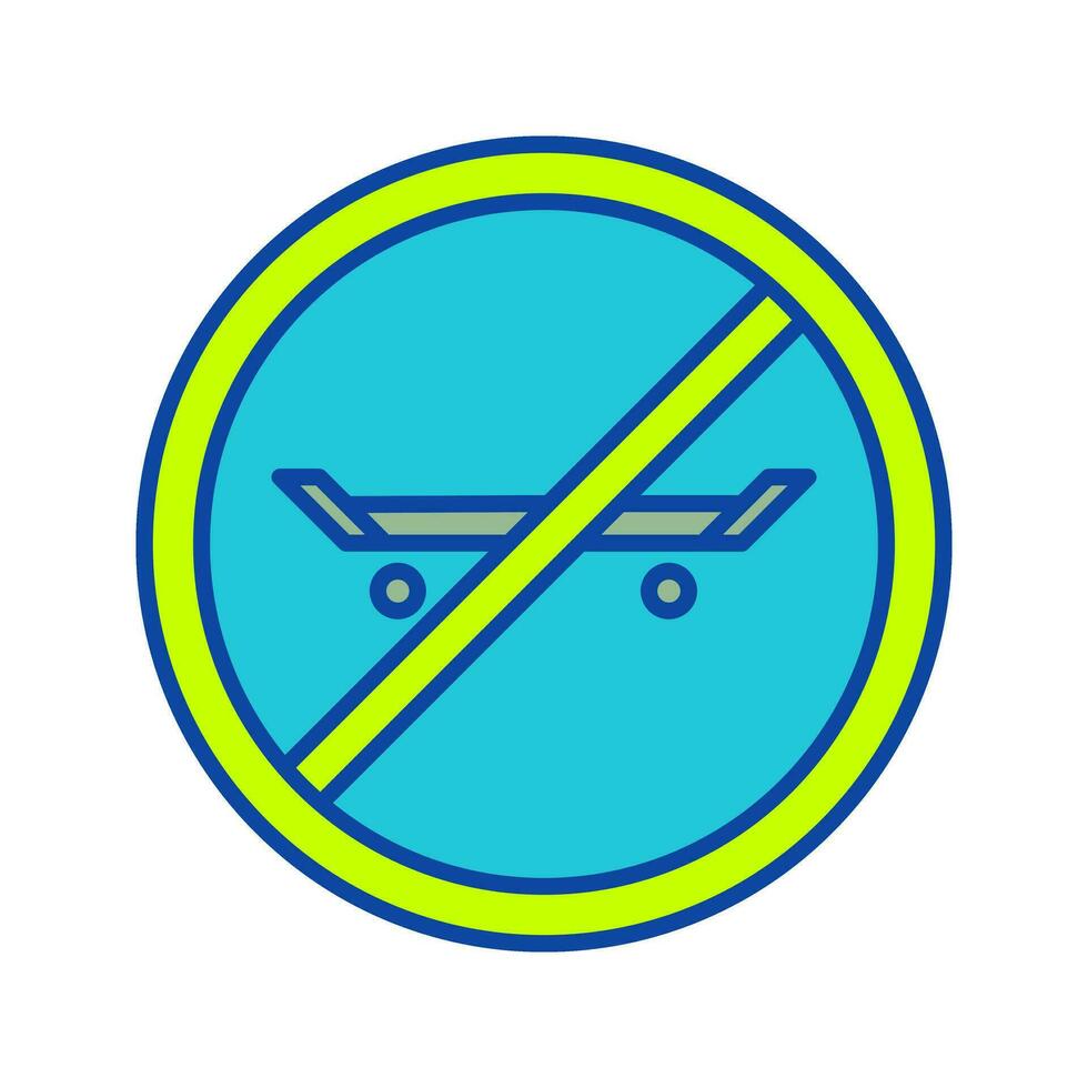 No Skating Vector Icon